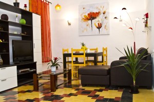 Sliema boutique apartment living room