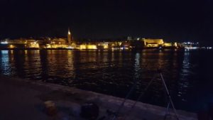 Children fishing in Sliema opposite Valletta