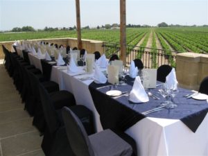 Dinner at Meridiana Wine Estate